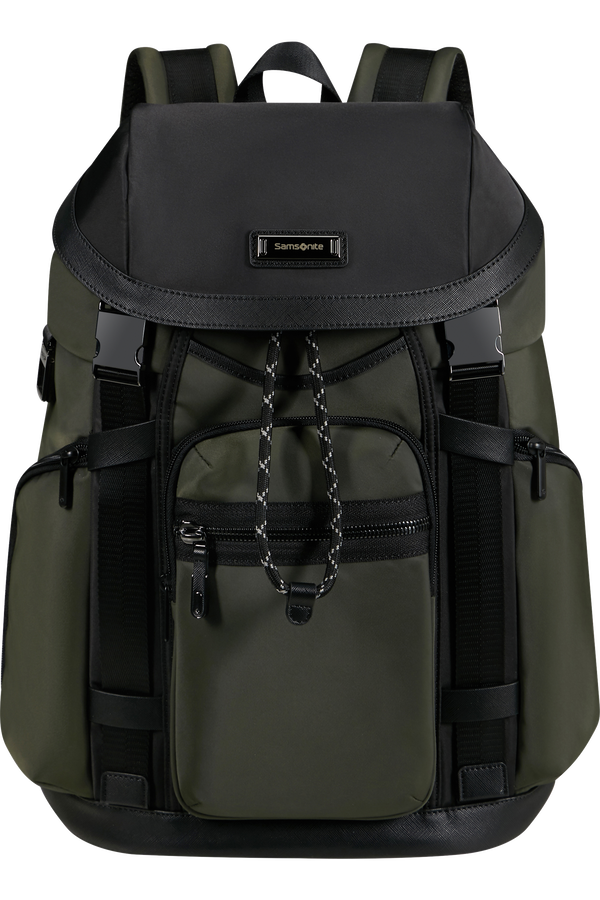 Samsonite Relyon Backpack M 15.6'' with flap  Grün